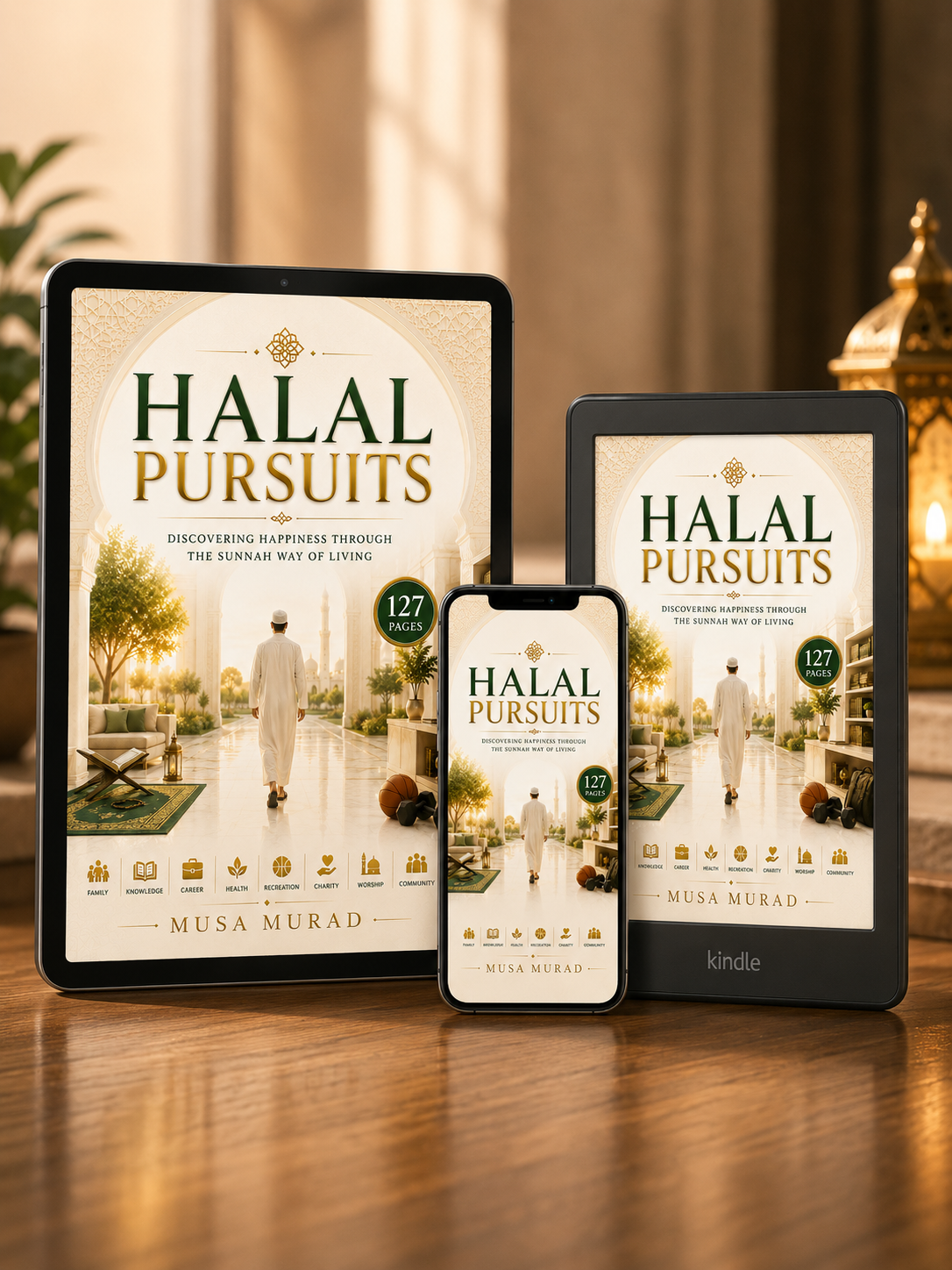 Halal Pursuits: Embracing the Joy of Islamic Pathways cover